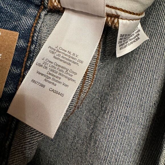 NWT Madewell Mid-Rise Perfect Vintage Jean Ainsdale Knee-Rip Size 24W - Picture 10 of 16